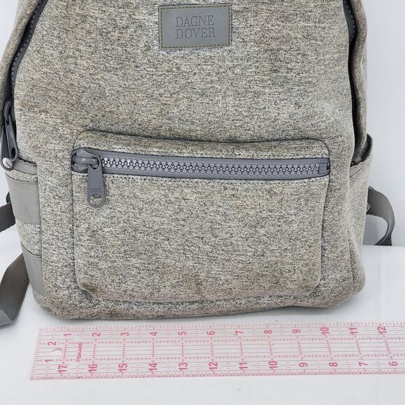 Dagne Dover Dakota Neoprene Medium Backpack Heather Grey - Picture 15 of 16